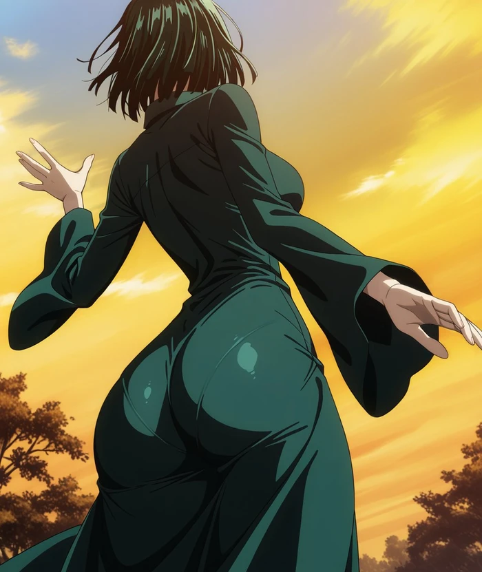 Ảnh Fubuki Hentai mông cong quyến rũ hút hồn