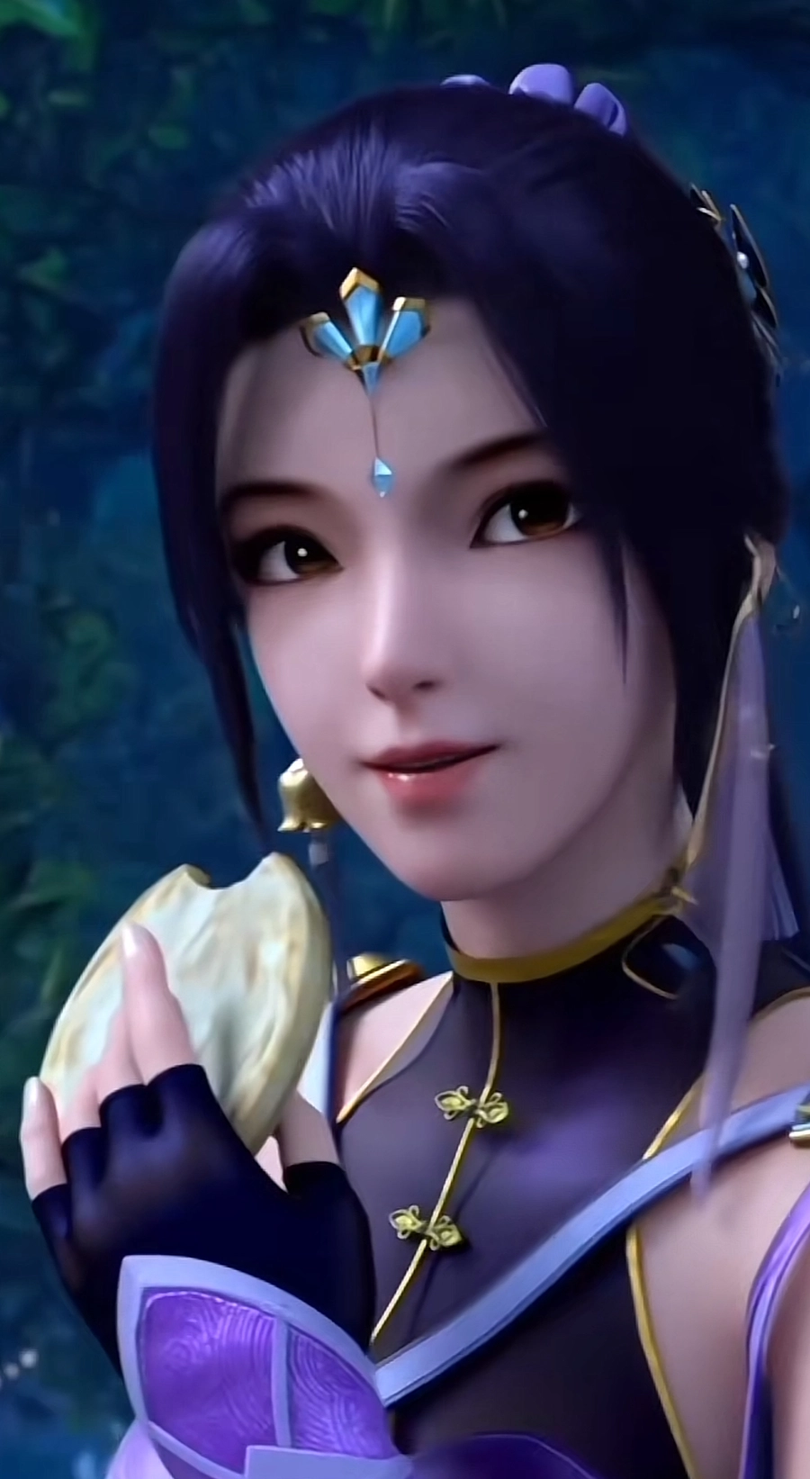 Ảnh Hạ Ngưng Thường cười