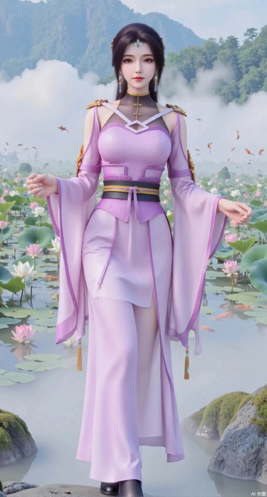 Ảnh Hạ Ngưng Thường tiên nữ