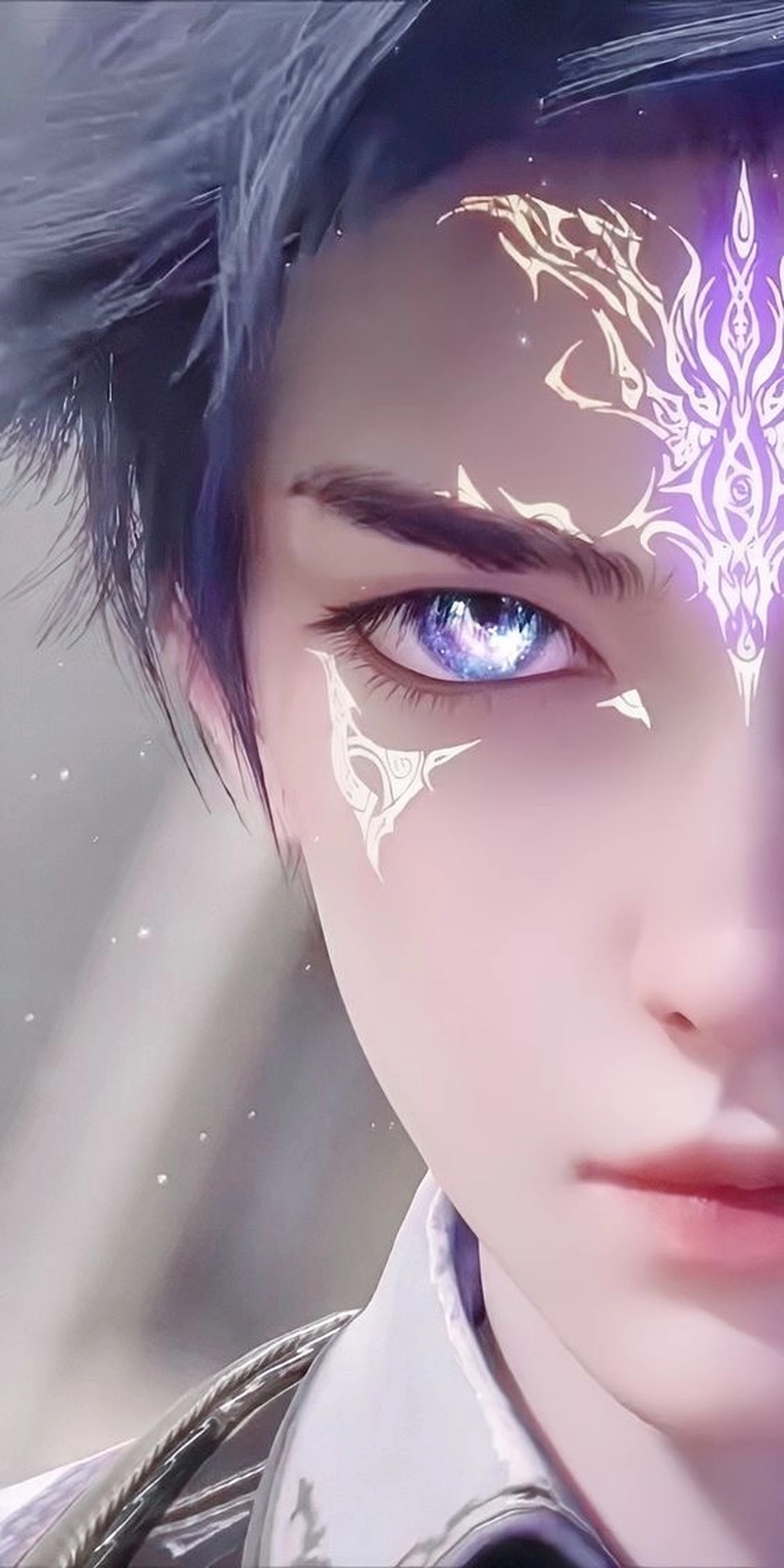 Ảnh Hoắc Vũ Hạo nửa mặt