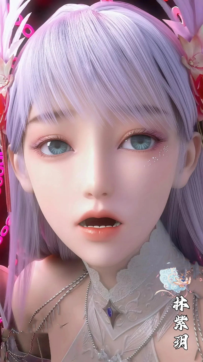 Ảnh Lâm Tử Nguyệt há mồm