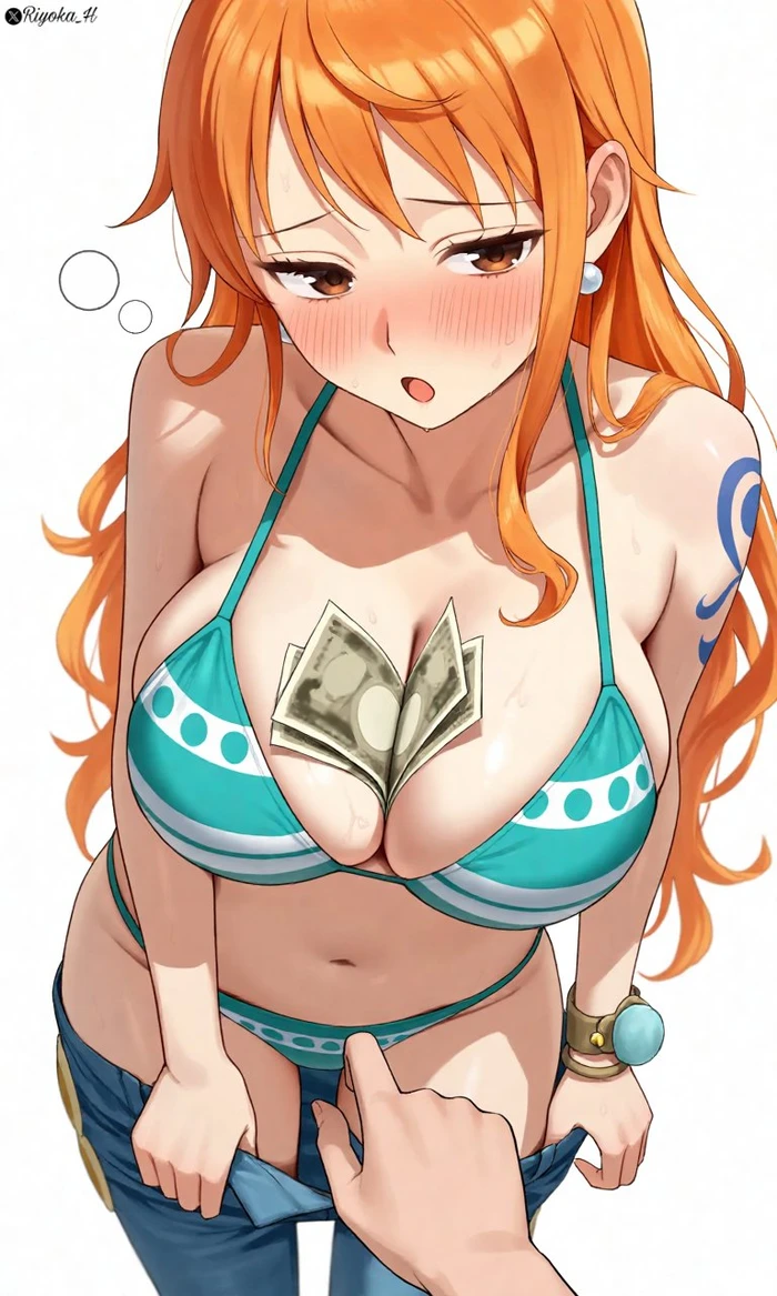 Ảnh Nami hentai nóng bỏng phong cách cosplay