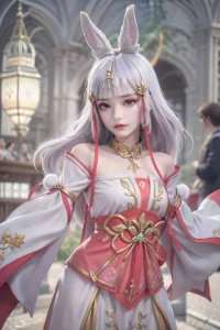 Ảnh Thái Âm Ngọc Thố dễ thương