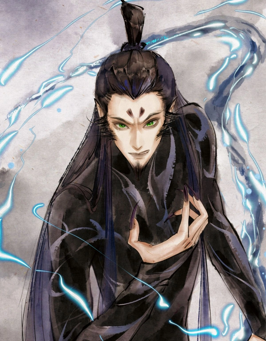 Ảnh Thân Công Báo fan vẽ