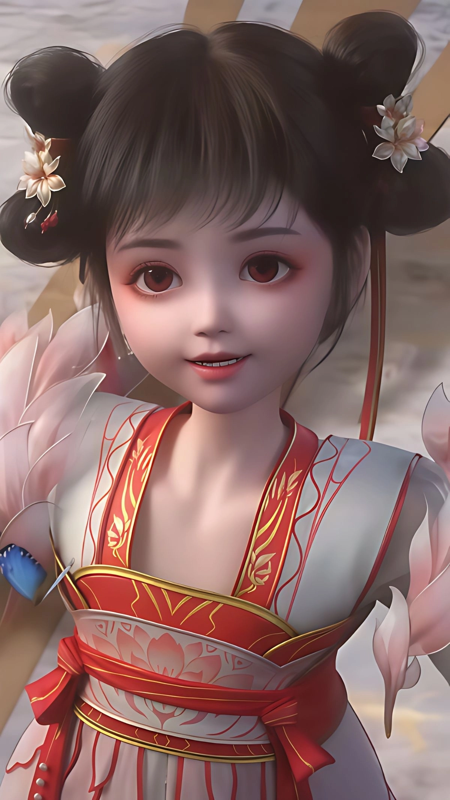 Ảnh Tiêu Tiêu cười