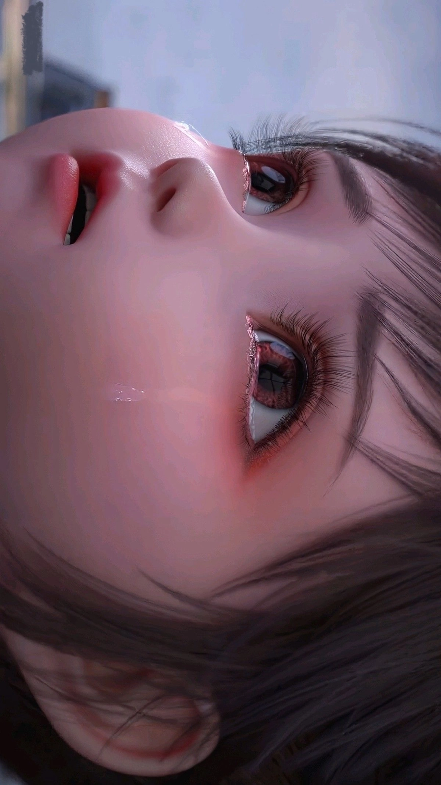 Ảnh Tiêu Tiêu khóc