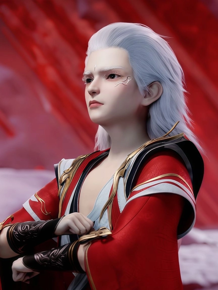 Ảnh Tư Đồ Nam tóc trắng