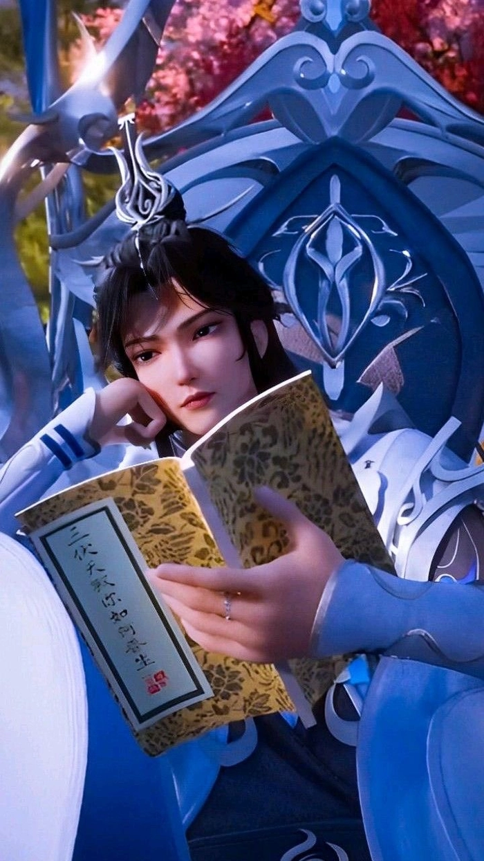 Ảnh Từ Dương đọc sách