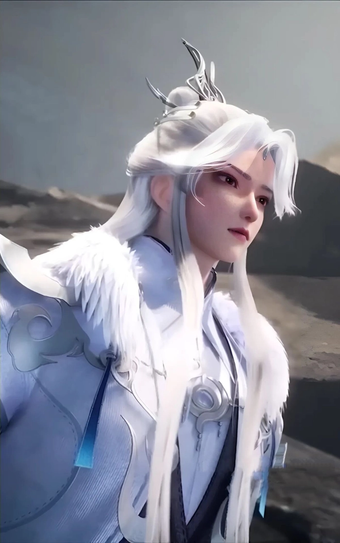 Ảnh Từ Dương tóc trắng