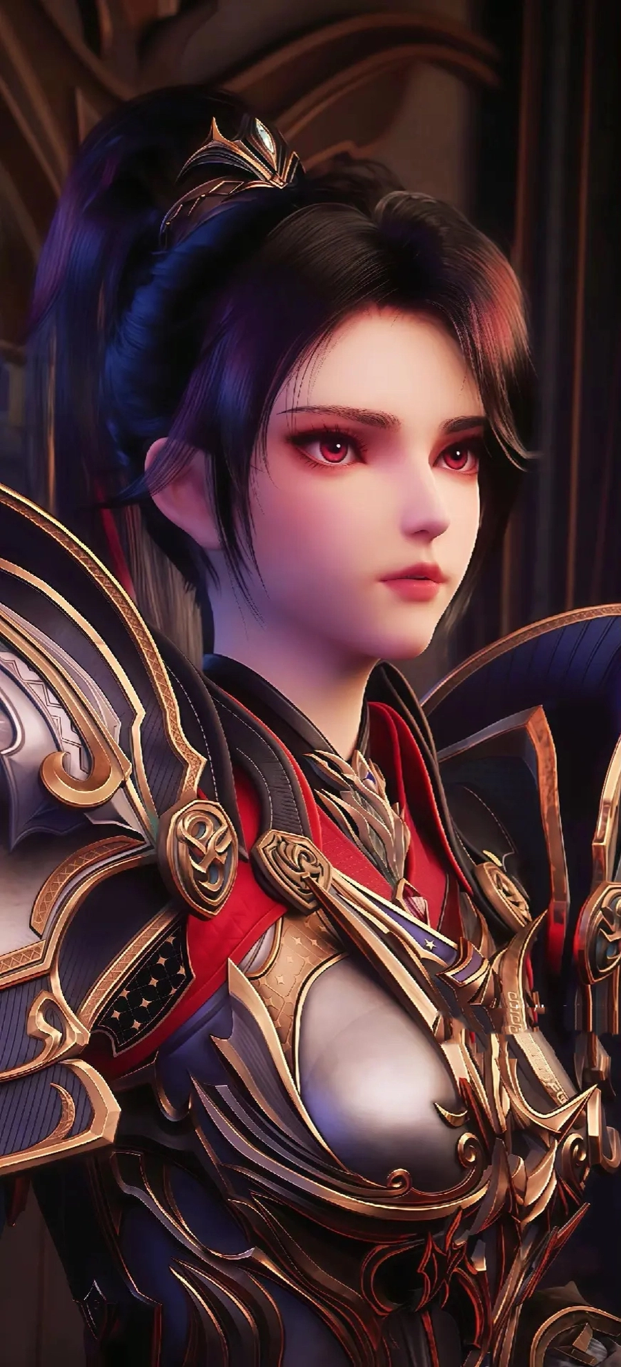 Ảnh Vương Nguyên Nguyên lạnh lùng