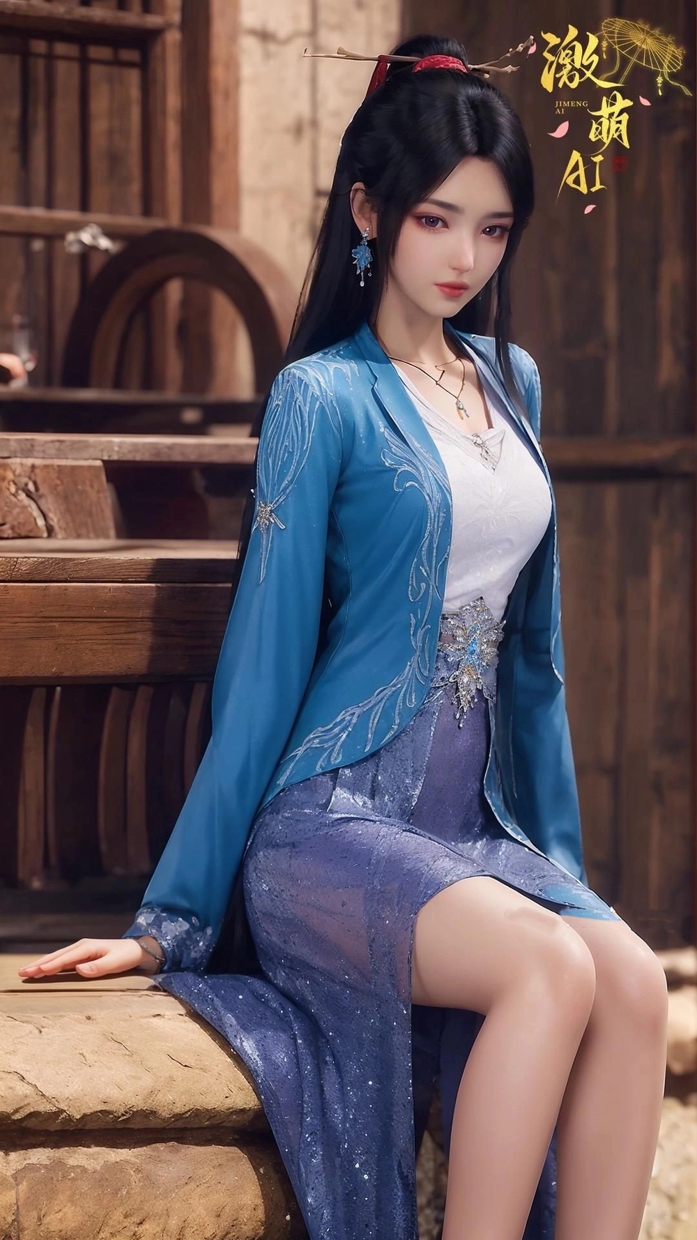 Ảnh Yêu Yêu ngồi