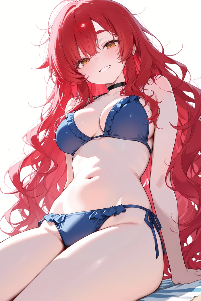 Ảnh hentai khoe lồn nữ thần bikini nóng bỏng mê hoặc