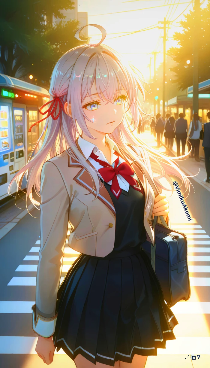 Bí ẩn sâu lắng cuốn hút ảnh anime Arya