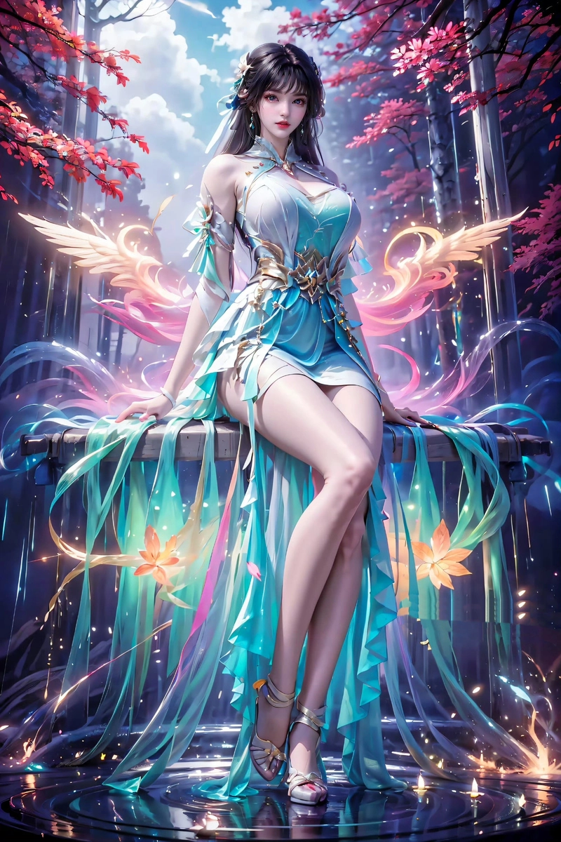 Hình ảnh Bích Dao anime xinh lung linh