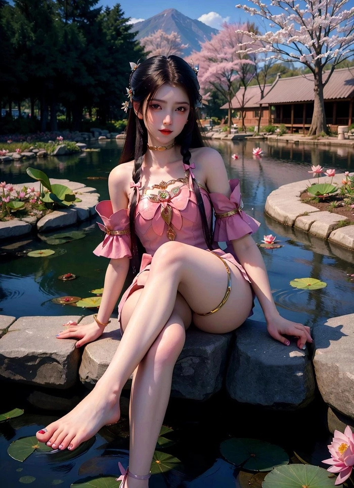 Hình ảnh Điền Linh Nhi quyến rũ