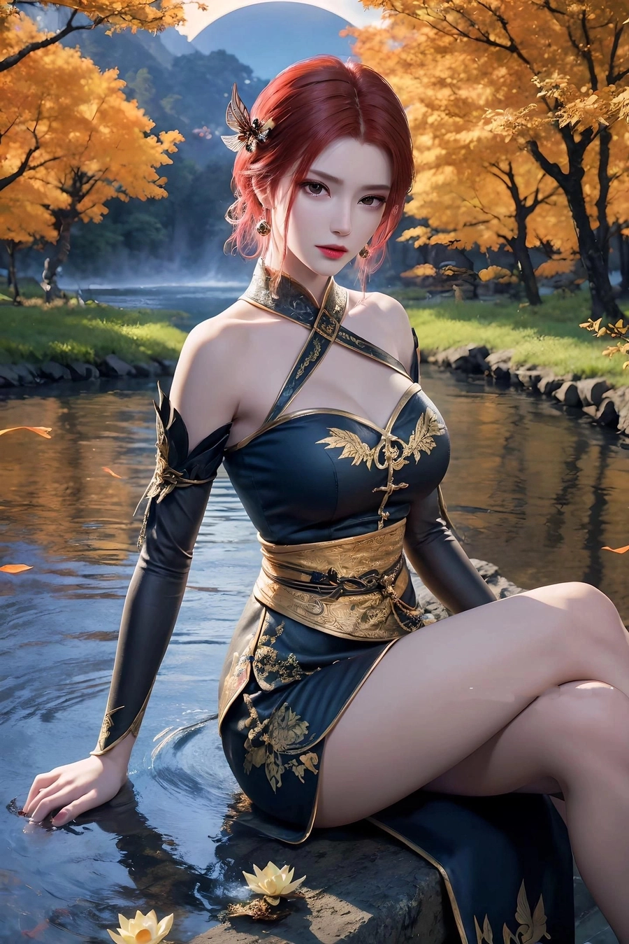 Hình ảnh Nhã Phi lạnh lùng nhất