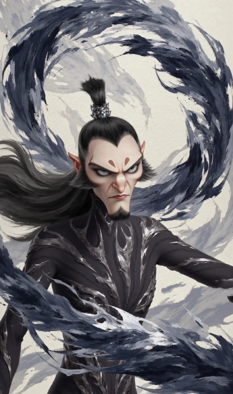 Hình ảnh Thân Công Báo cực lạnh lùng