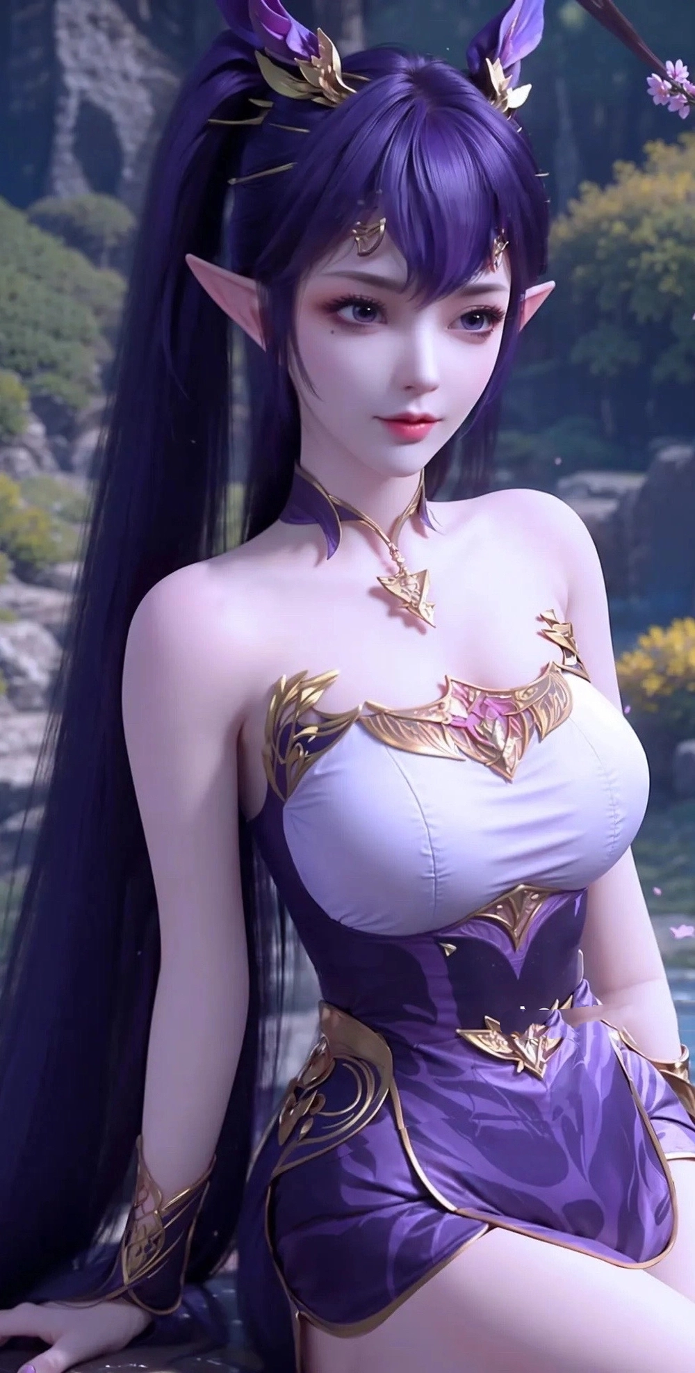 Hình ảnh Tử Nghiên 3d