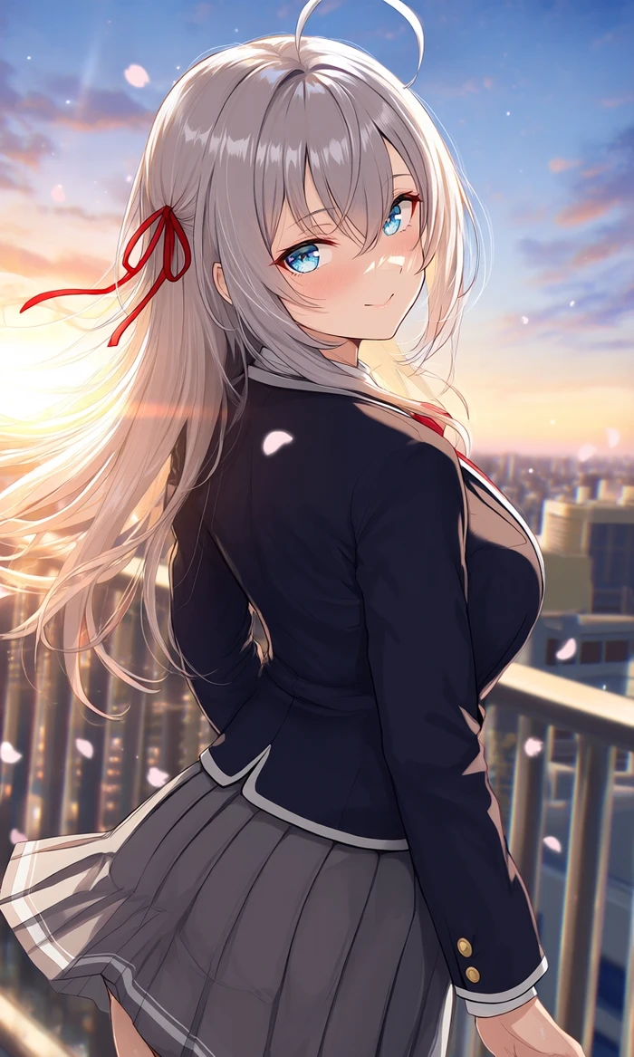 Hình anime Arya dịu êm trong trẻo thuần khiết