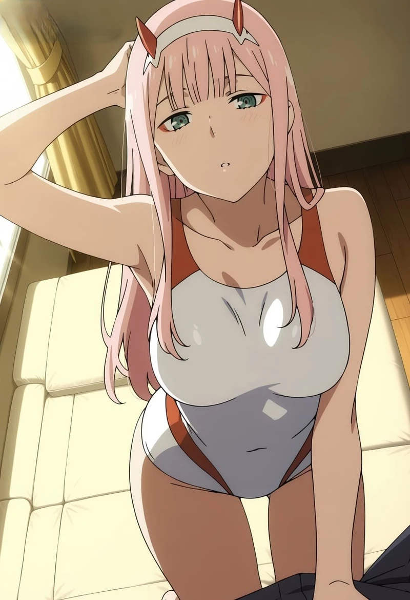 Hình hentai Zero Two cực kỳ dâm đãng đẹp