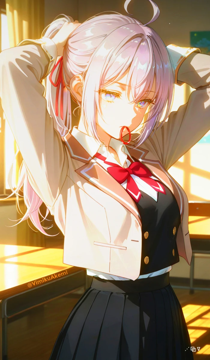 Mạnh mẽ kiên cường dũng cảm hình anime Arya