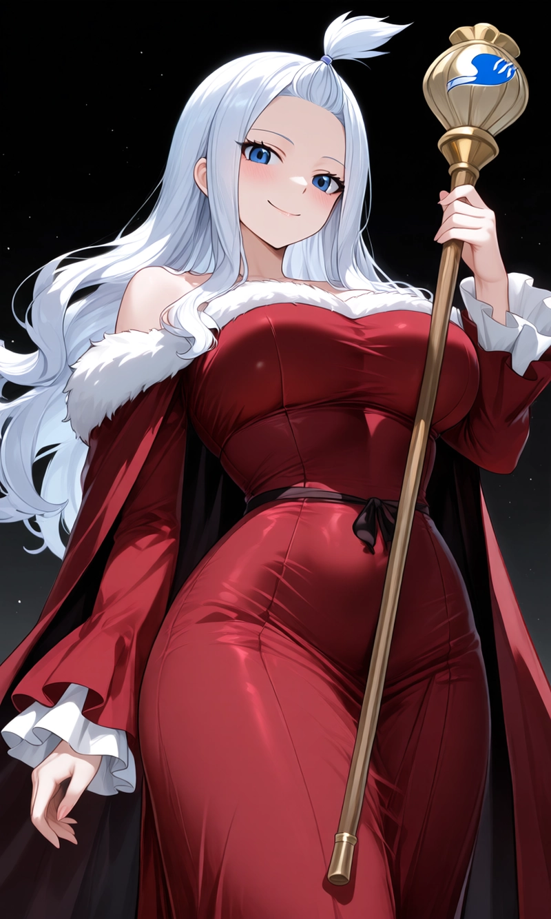 Mirajane Strauss xinh đẹp trong trang phục đỏ