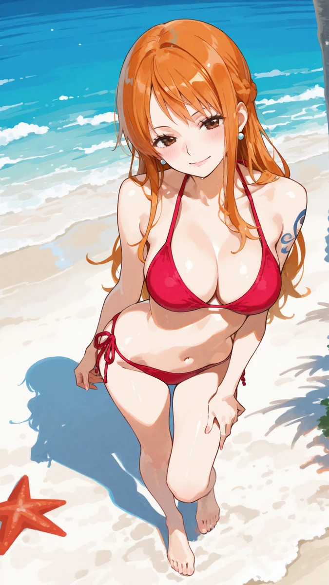 Nami One Piece hentai vú căng nóng bỏng