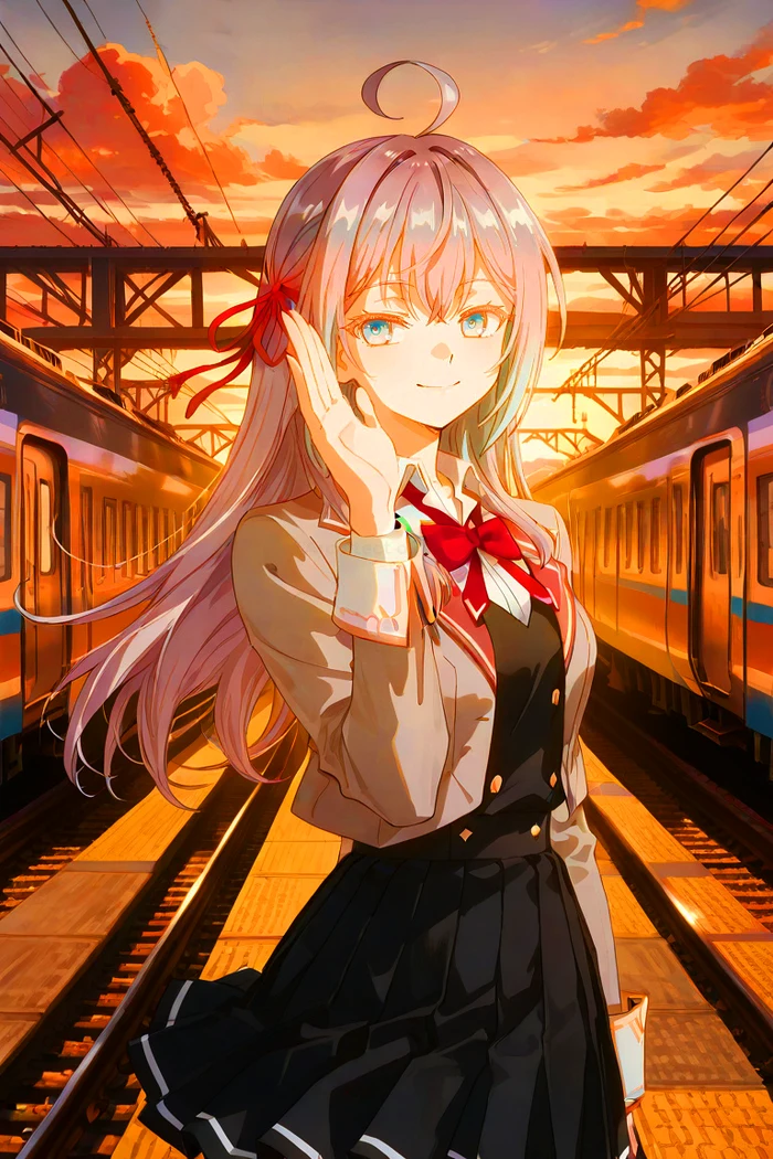 Ngọt ngào ấm áp dịu dàng ảnh anime Arya