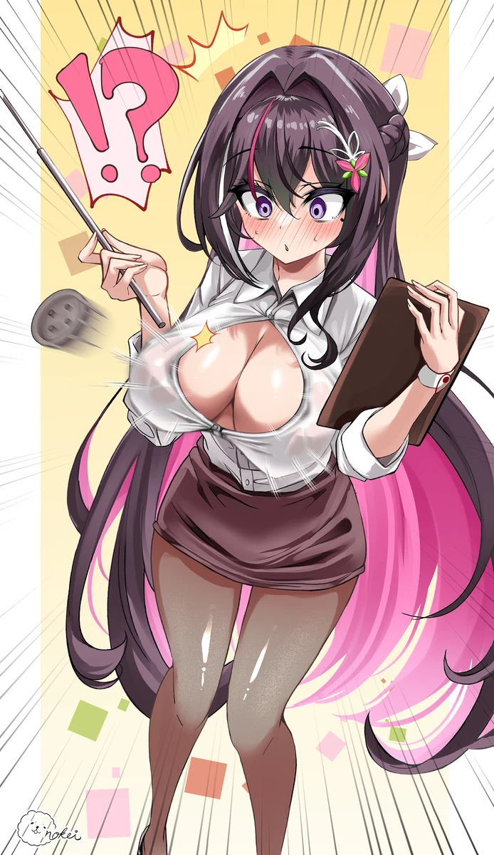 Nữ nhân vật hentai hấp dẫn da mịn thướt tha
