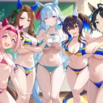 Thiếu nữ anime bikini vòng 1 mê mẩn khó quên