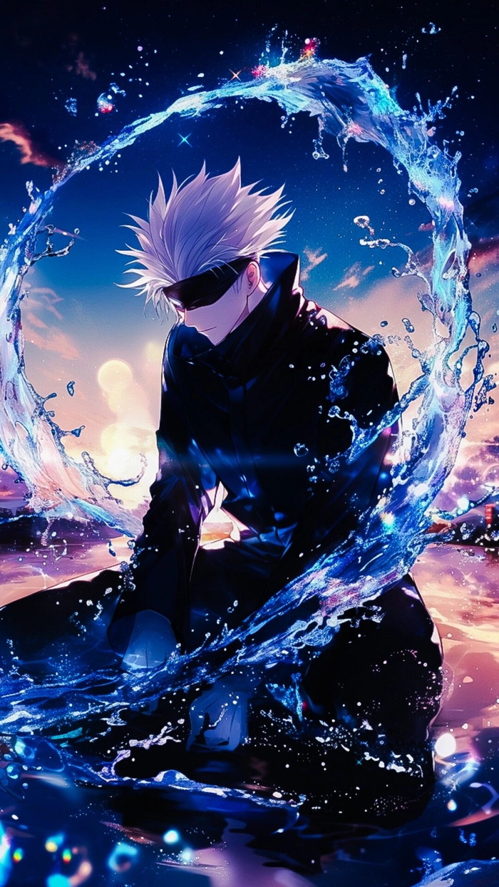 ảnh anime gojo ngầu