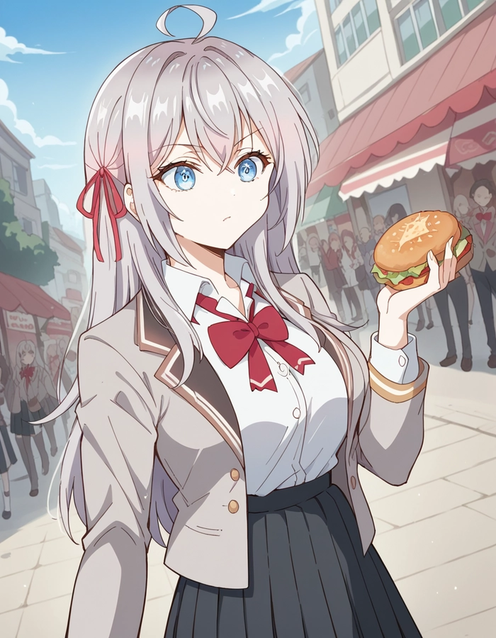 ảnh arya ăn bánh