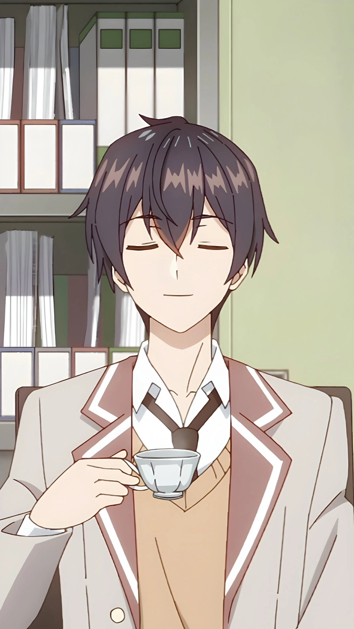 ảnh masachika nghiêm túc