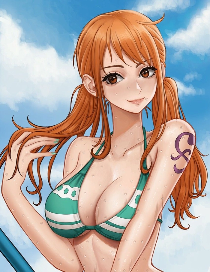ảnh nami bikini fanart