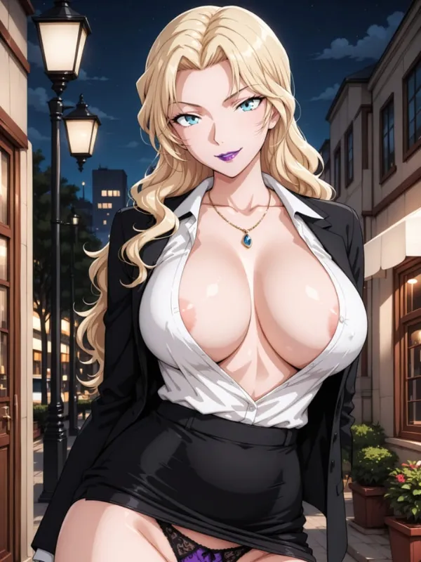 hentai vermouth ngực khủng
