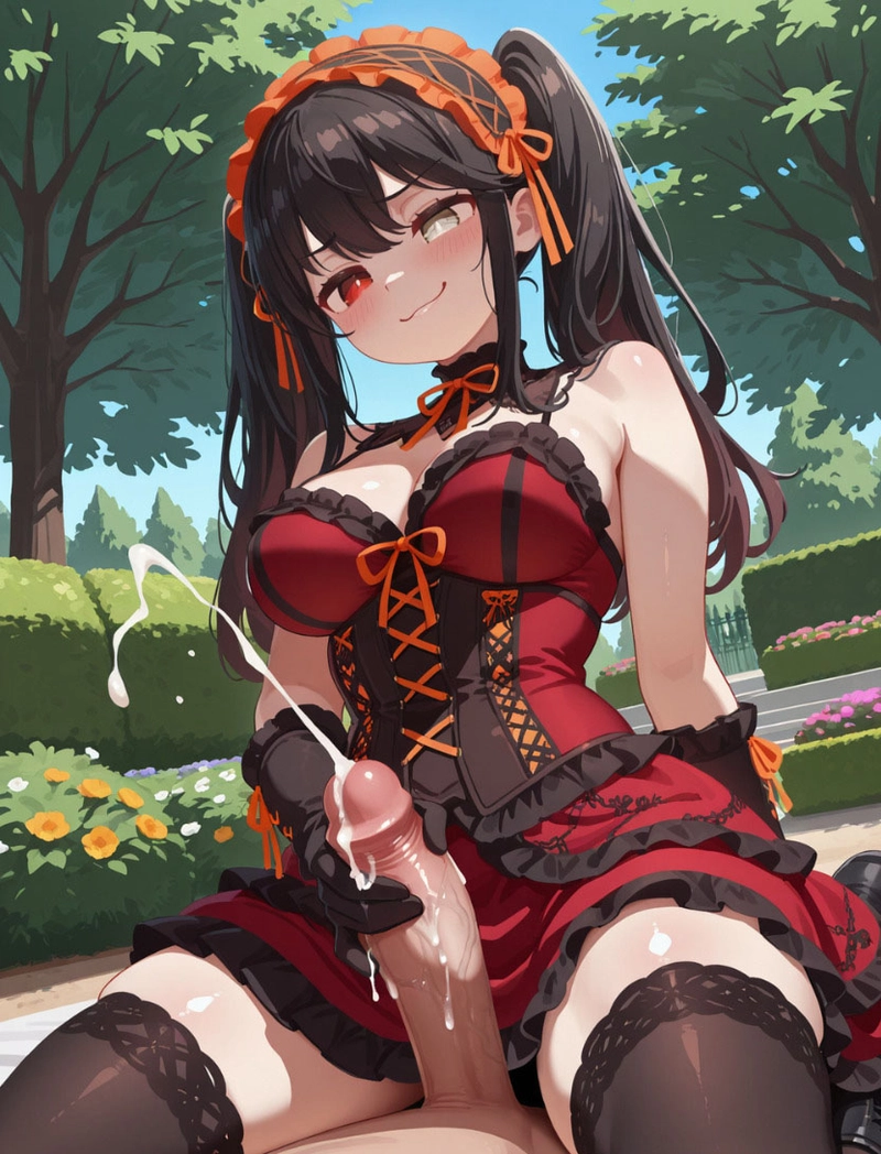 kurumi hentai lộ hàng