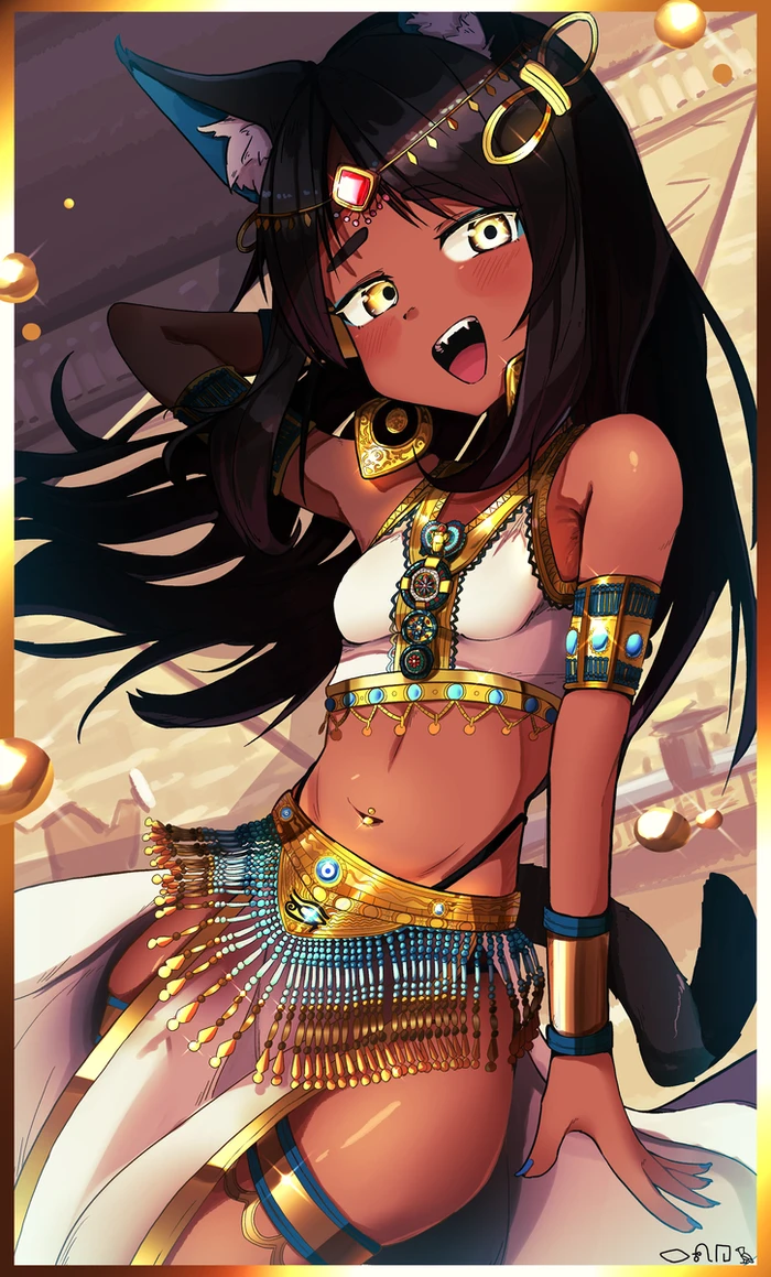 Ảnh Ankha hentai bikini sexy khoe body nóng bỏng