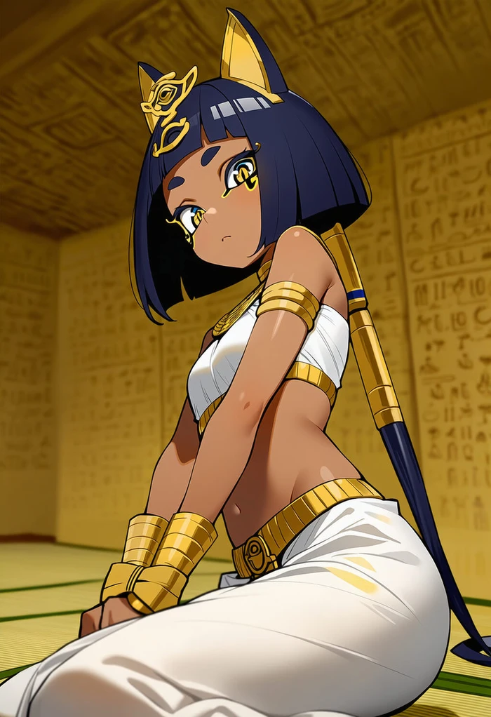 Ảnh Ankha hentai khoe hàng vòng 1 hoàn hảo