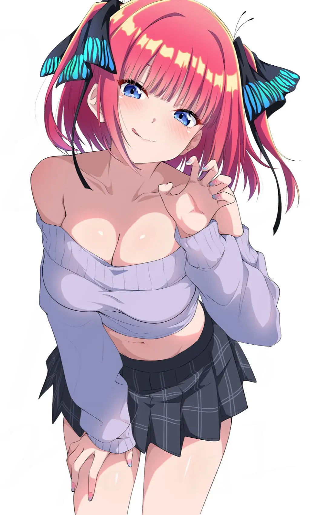 Ảnh Gotoubun gợi cảm vòng một căng tròn sexy