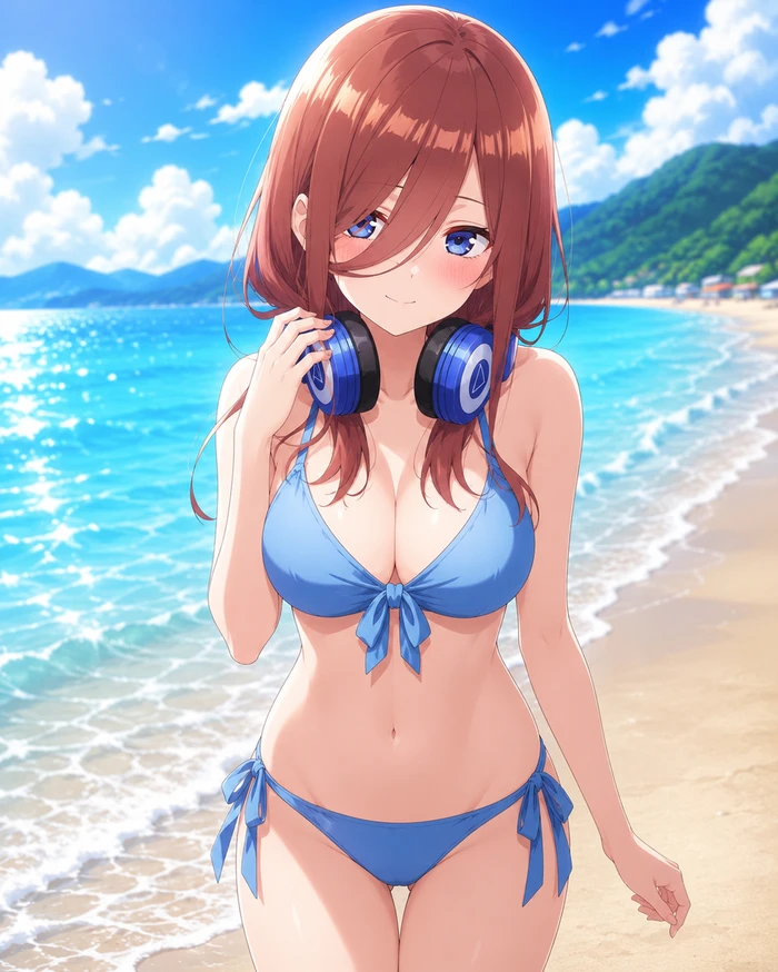 Ảnh Gotoubun hentai quyến rũ trong ánh sáng dịu