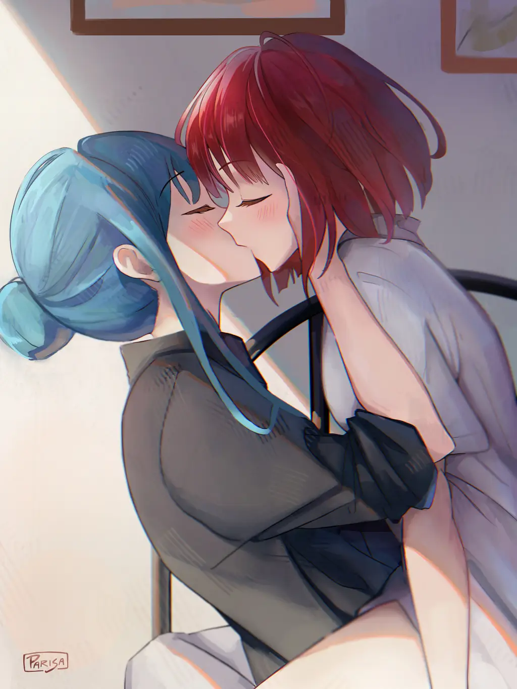 Ảnh chịch hentai của cặp đôi anime đam mê