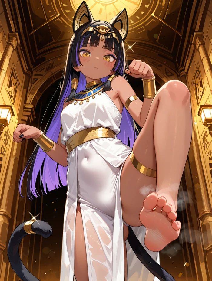 Ankha Doujin vòng 1 to tròn cuốn hút