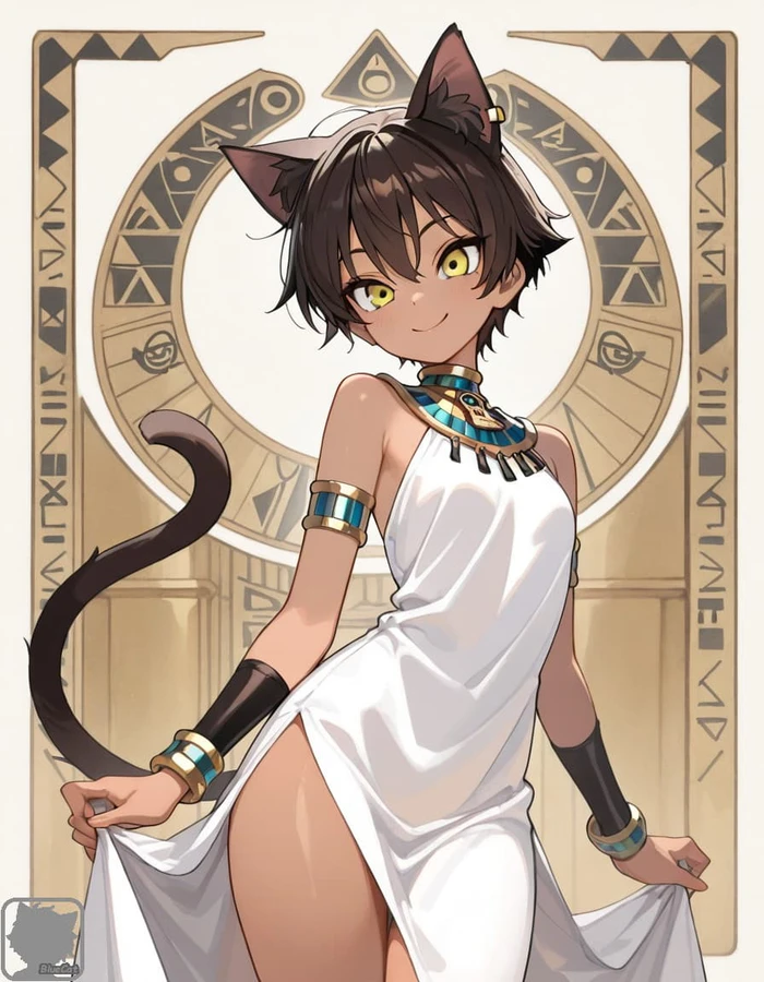 Ankha hentai nude body gợi cảm đầy mê hoặc