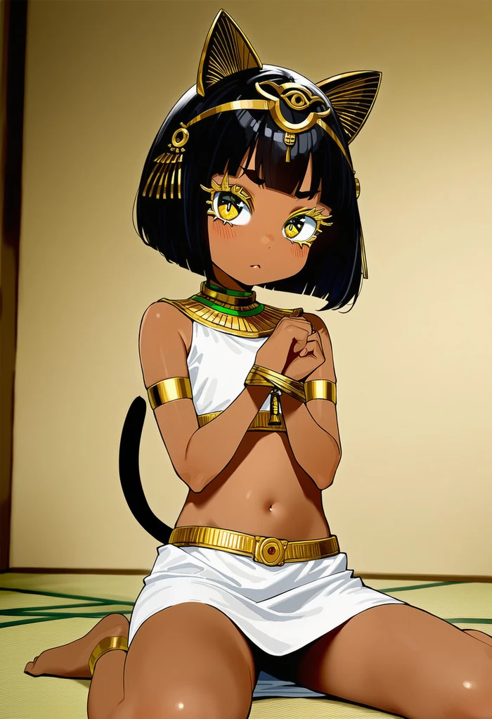 Ankha sexy Doujin vú to tròn đầy cuốn hút