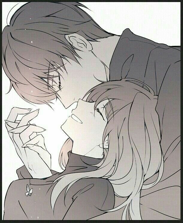 Cặp đôi hentai kiss ôm nhau trong cảnh chịch