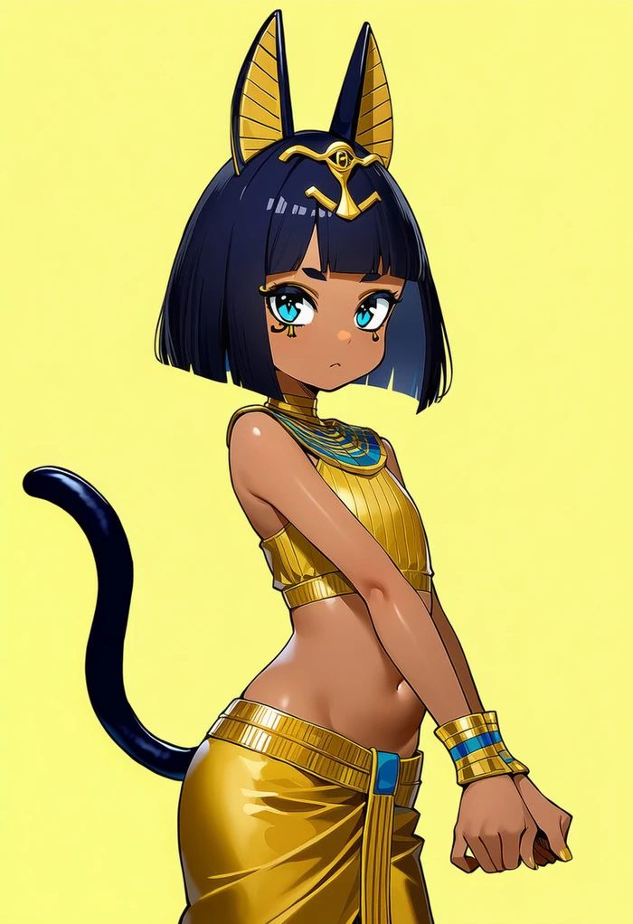 Hình Ankha hentai khỏa thân quyến rũ gợi tình