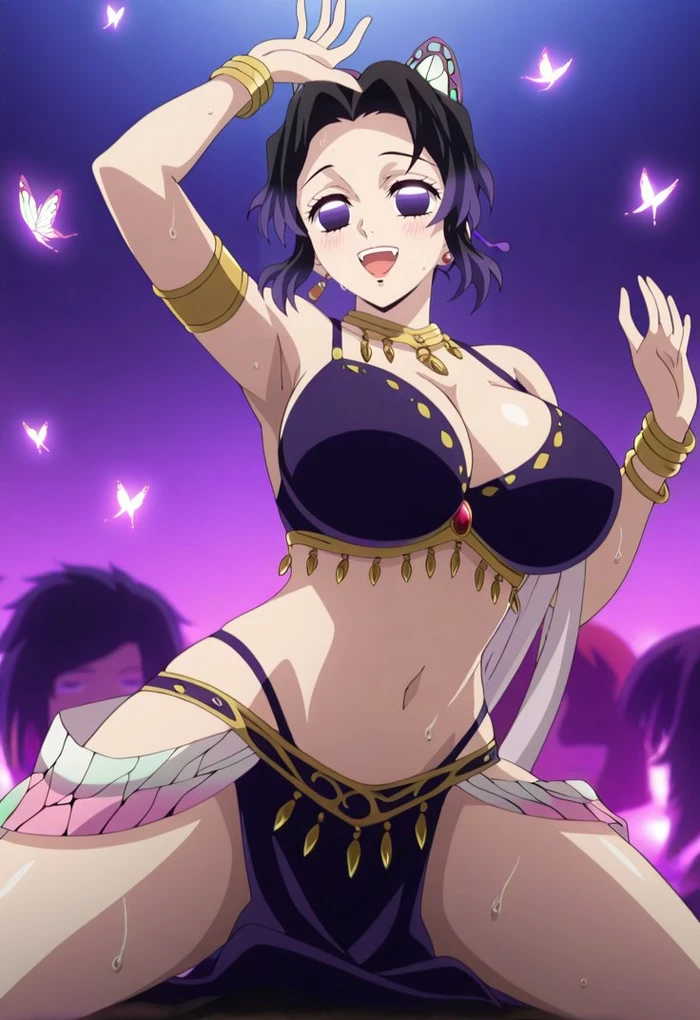 Hình Shinobu hentai bikini quyến rũ đầy mê hoặc