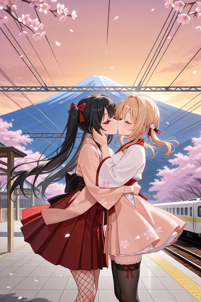 Nữ sinh hentai đang kiss và chịch cuồng nhiệt