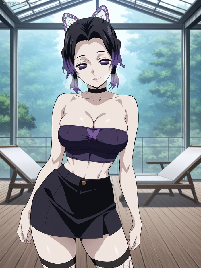 Shinobu Kocho hentai sexy với thân hình gợi cảm