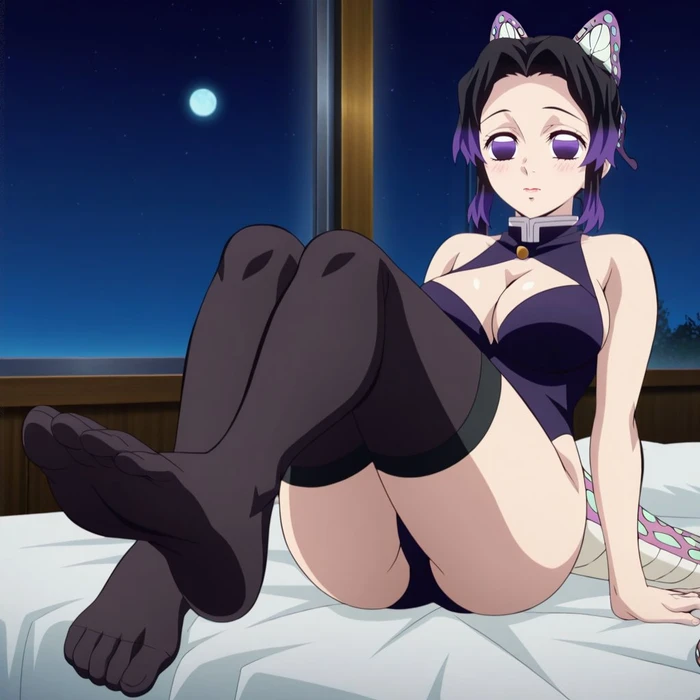 Shinobu Kocho sexy hentai với vẻ đẹp hút hồn